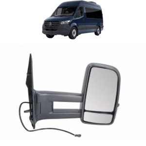 Oglinda Dreapta MERCEDES-BENZ SPRINTER 3,5-t Van (B907, B910) din 2018 - 2025, Auto, Reglaj manual, Completa - Img 2