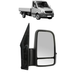 Oglinda Dreapta MERCEDES-BENZ SPRINTER 3-t Platform/Chassis (B906) din 2006 - 2018, Auto, Reglaj electric, Completa - Img 2