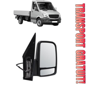 Oglinda Dreapta MERCEDES-BENZ SPRINTER 3-t Platform/Chassis (B906) din 2006 - 2018, Auto, Reglaj manual, Completa