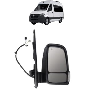 Oglinda Dreapta MERCEDES-BENZ SPRINTER 3-t Tourer Bus (B907) din 2018 - 2021, Auto, Reglaj electric, Completa - Img 2