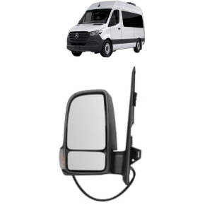 Oglinda Dreapta MERCEDES-BENZ SPRINTER 3-t Tourer Bus (B907) din 2018 - 2021, Auto, Reglaj electric, Completa - Img 2