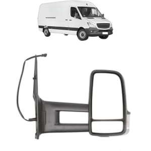 Oglinda Dreapta MERCEDES-BENZ SPRINTER 3-t Van (B906) din 2006 - 2018, Auto, Reglaj electric, Completa - Img 2