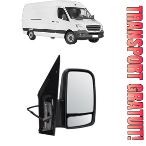 Oglinda Dreapta MERCEDES-BENZ SPRINTER 3-t Van (B906) din 2006 - 2018, Auto, Reglaj manual, Completa