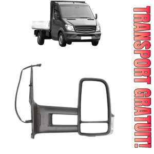 Oglinda Dreapta MERCEDES-BENZ SPRINTER 4,6-t Platform/Chassis (B906) din 2006 - 2018, Auto, Reglaj electric, Completa