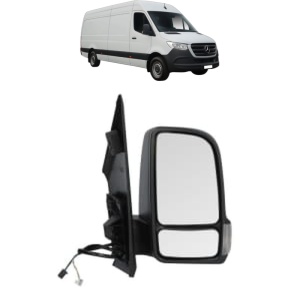 Oglinda Dreapta MERCEDES-BENZ SPRINTER 4-t Van (B907, B910) din 2018 - 2025, Auto, Reglaj electric, Completa - Img 2
