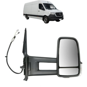 Oglinda Dreapta MERCEDES-BENZ SPRINTER 4-t Van (B907, B910) din 2018 - 2025, Auto, Reglaj electric, Completa - Img 2