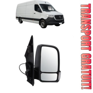 Oglinda Dreapta MERCEDES-BENZ SPRINTER 4-t Van (B907, B910) din 2018 - 2025, Auto, Reglaj manual, Completa