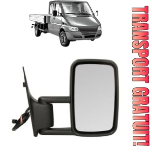 Oglinda Dreapta MERCEDES-BENZ SPRINTER 5-t Platform/Chassis (B905) din 2001 - 2006, Auto, Reglaj electric, Completa