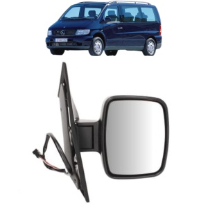 Oglinda Dreapta MERCEDES-BENZ V-CLASS Van (638/2) din 1996 - 2003, Auto, Reglaj electric, Completa - Img 2