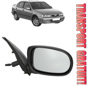 Oglinda Dreapta NISSAN ALMERA I (N15) din 1995 - 2000, Auto, Reglaj mecanic, Completa