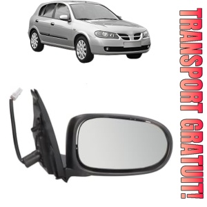 Oglinda Dreapta NISSAN ALMERA II Hatchback (N16) din 2000 - 2006, Auto, Reglaj electric, Completa