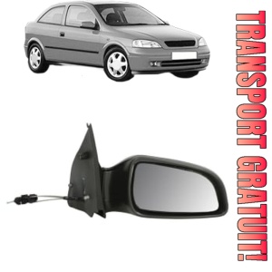 Oglinda Dreapta OPEL ASTRA G Hatchback (T98) din 1998 - 2009, Auto, Reglaj mecanic, Completa