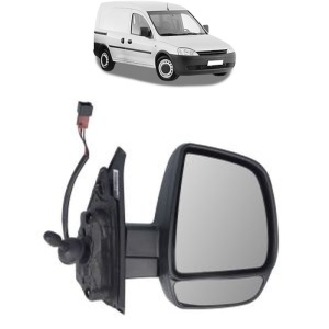 Oglinda Dreapta OPEL COMBO Box Body/MPV din 2001 - 2012, Auto, Reglaj mecanic, Completa - Img 2