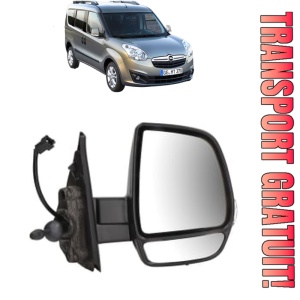 Oglinda Dreapta OPEL COMBO Tour (X12) din 2012 - 2016, Auto, Reglaj mecanic, Completa