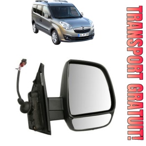 Oglinda Dreapta OPEL COMBO Tour (X12) din 2012 - 2016, Auto, Reglaj mecanic, Completa