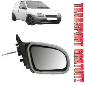 Oglinda Dreapta OPEL CORSA B Hatchback Van (S93) din 1994 - 2001, Auto, Reglaj mecanic, Completa