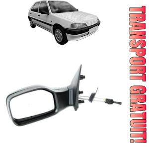 Oglinda Dreapta PEUGEOT 106 Van I Hatchback Van (1S_) din 1991 - 1996, Auto, Reglaj mecanic, Completa