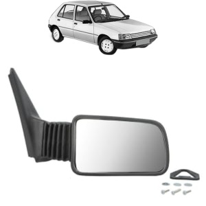 Oglinda Dreapta PEUGEOT 205 I (741A/C) din 1983 - 1987, Auto, Reglaj manual, Completa - Img 2