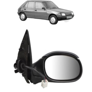 Oglinda Dreapta PEUGEOT 205 II (20A/C) din 1987 - 1998, Auto, Reglaj electric, Completa - Img 2