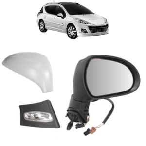 Oglinda Dreapta PEUGEOT 207 SW Estate Van (WK_) din 2007 - 2012, Auto, Reglaj electric, Completa - Img 2