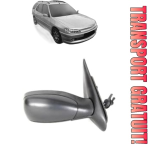 Oglinda Dreapta PEUGEOT 306 Estate Van (N_, 7_) din 1997 - 2000, Auto, Reglaj mecanic, Completa