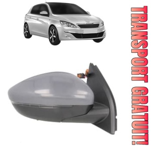 Oglinda Dreapta PEUGEOT 308 Hatchback Van (LB_) din 2015 - 2021, Auto, Reglaj electric, Completa