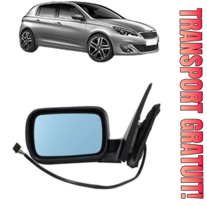 Oglinda Dreapta PEUGEOT 308 II (LB_, LP_, LW_, LH_, L3_) din 2013 - 2021, Auto, Reglaj electric, Completa