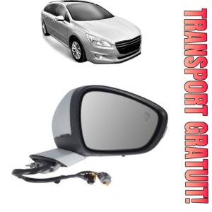 Oglinda Dreapta PEUGEOT 508 SW Estate Van (8E_) din 2011 - 2018, Auto, Reglaj manual, Completa