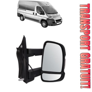 Oglinda Dreapta PEUGEOT BOXER Bus din 2006 - 2023, Auto, Reglaj manual, Completa