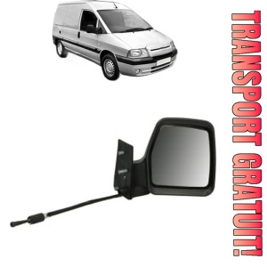 Oglinda Dreapta PEUGEOT EXPERT Van (222) din 1996 - 2006, Auto, Reglaj mecanic, Completa