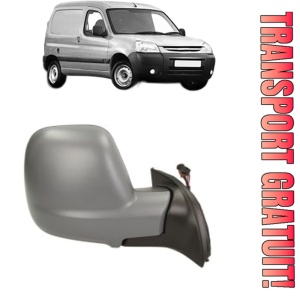 Oglinda Dreapta PEUGEOT PARTNER Box Body/MPV din 2008 - 2016, Auto, Reglaj electric, Completa