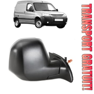 Oglinda Dreapta PEUGEOT PARTNER Box Body/MPV din 2008 - 2016, Auto, Reglaj electric, Completa