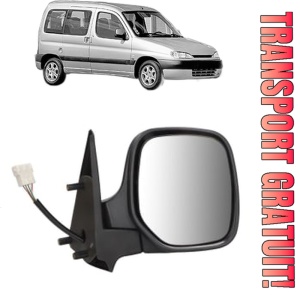 Oglinda Dreapta PEUGEOT PARTNER MPV (5_, G_) din 1996 - 2015, Auto, Reglaj electric, Completa