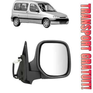 Oglinda Dreapta PEUGEOT PARTNER MPV (5_, G_) din 1996 - 2015, Auto, Reglaj electric, Completa