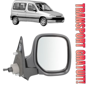 Oglinda Dreapta PEUGEOT PARTNER MPV (5_, G_) din 1996 - 2015, Auto, Reglaj mecanic, Completa