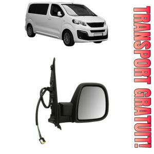 Oglinda Dreapta PEUGEOT TRAVELLER Bus (V_) din 2016 - 2025, Auto, Reglaj electric, Completa