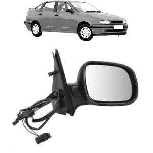 Oglinda Dreapta SEAT CORDOBA (6K1, 6K2) din 1993 - 2002, Auto, Reglaj mecanic, Completa - Img 2