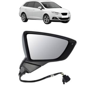 Oglinda Dreapta SEAT IBIZA IV ST (6J8, 6P8) din 2010 - 2016, Auto, Reglaj electric, Completa - Img 2