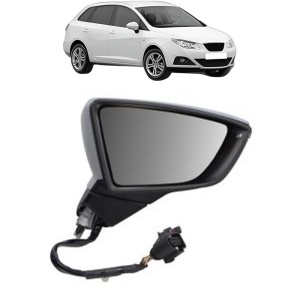 Oglinda Dreapta SEAT IBIZA IV ST (6J8, 6P8) din 2010 - 2016, Auto, Reglaj electric, Completa - Img 2
