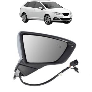 Oglinda Dreapta SEAT IBIZA IV ST (6J8, 6P8) din 2010 - 2016, Auto, Reglaj electric, Completa - Img 2