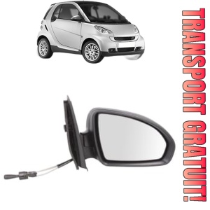 Oglinda Dreapta SMART FORTWO Coupe (451) din 2007 - 2013, Auto, Reglaj mecanic, Completa