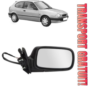 Oglinda Dreapta TOYOTA COROLLA Compact (_E11_) din 1997 - 2002, Auto, Reglaj electric, Completa