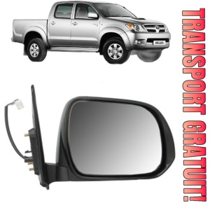 Oglinda Dreapta TOYOTA HILUX VII Pickup (_N1_, _N2_, _N3_) din 2004 - 2015, Auto, Reglaj electric, Completa