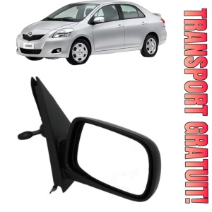 Oglinda Dreapta TOYOTA YARIS / VIOS Saloon (_P9_) din 2005 - 2013, Auto, Reglaj mecanic, Completa