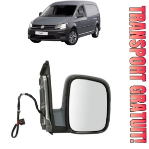 Oglinda Dreapta Volkswagen CADDY III Box Body/MPV (2KA, 2KH, 2CA, 2CH) din 2004 - 2015, Auto, Reglaj electric, Completa