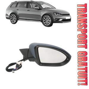 Oglinda Dreapta Volkswagen GOLF ALLTRACK VII Variant (BA5, BV5) din 2014 - 2020, Auto, Reglaj electric, Completa