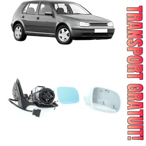 Oglinda Dreapta Volkswagen GOLF IV (1J1) din 1997 - 2007, Auto, Reglaj electric, Completa