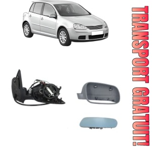 Oglinda Dreapta Volkswagen GOLF V (1K1) din 2003 - 2009, Auto, Reglaj electric, Completa