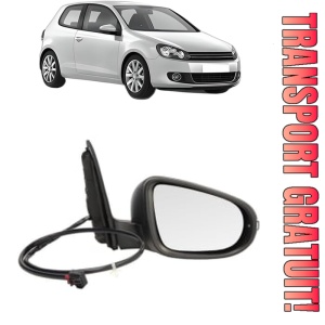 Oglinda Dreapta Volkswagen GOLF VI (5K1) din 2008 - 2013, Auto, Reglaj electric, Completa