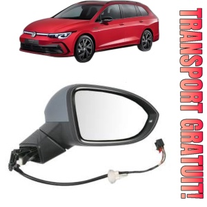 Oglinda Dreapta Volkswagen GOLF VIII Variant (CG5, DB5) din 2020 - 2024, Auto, Reglaj electric, Completa